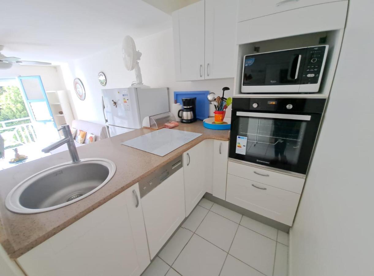 Vue Mer, Piscine, Appartement 4 Personnes Le Gosier  Kültér fotó